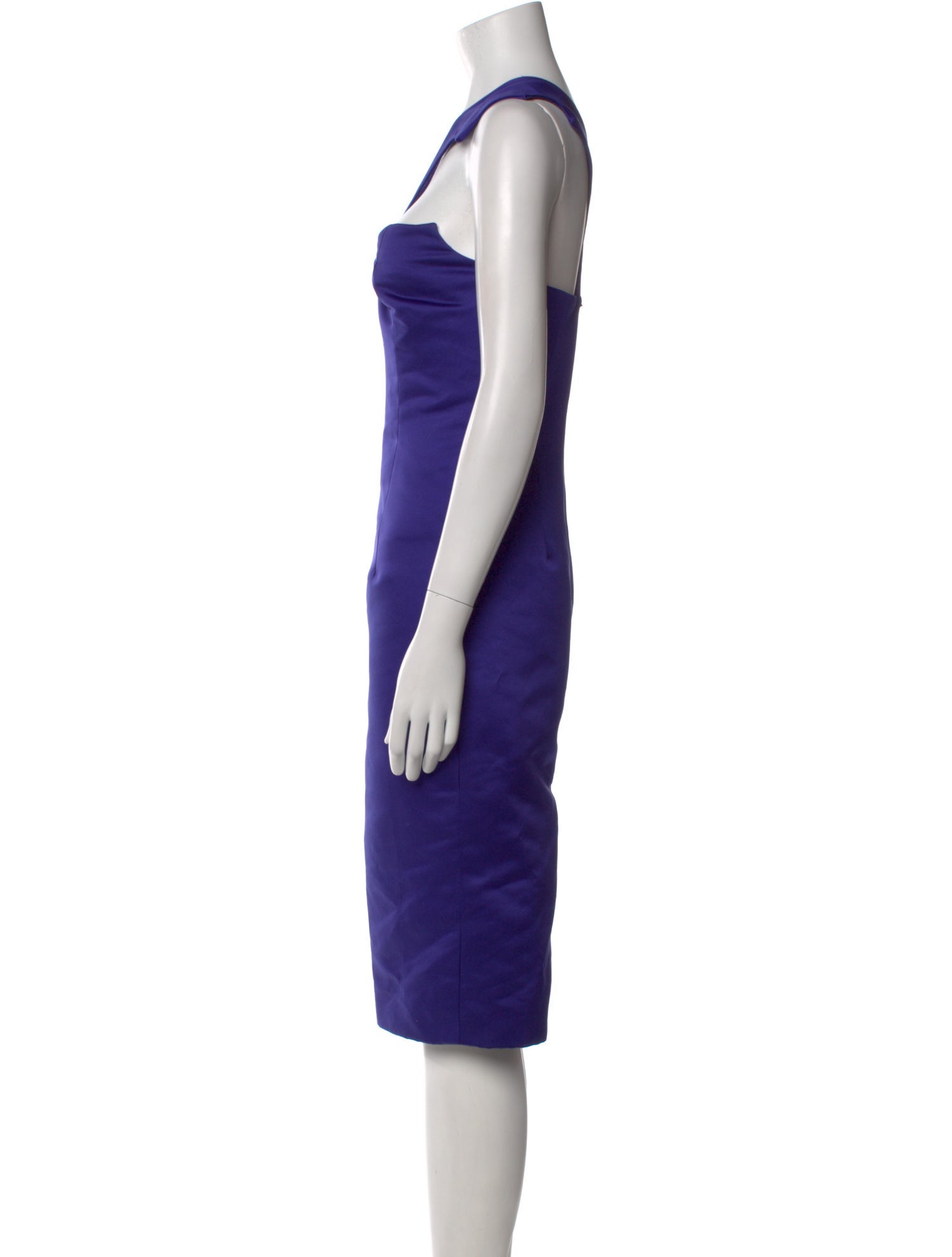 Cushnie Silk Midi Length Dress