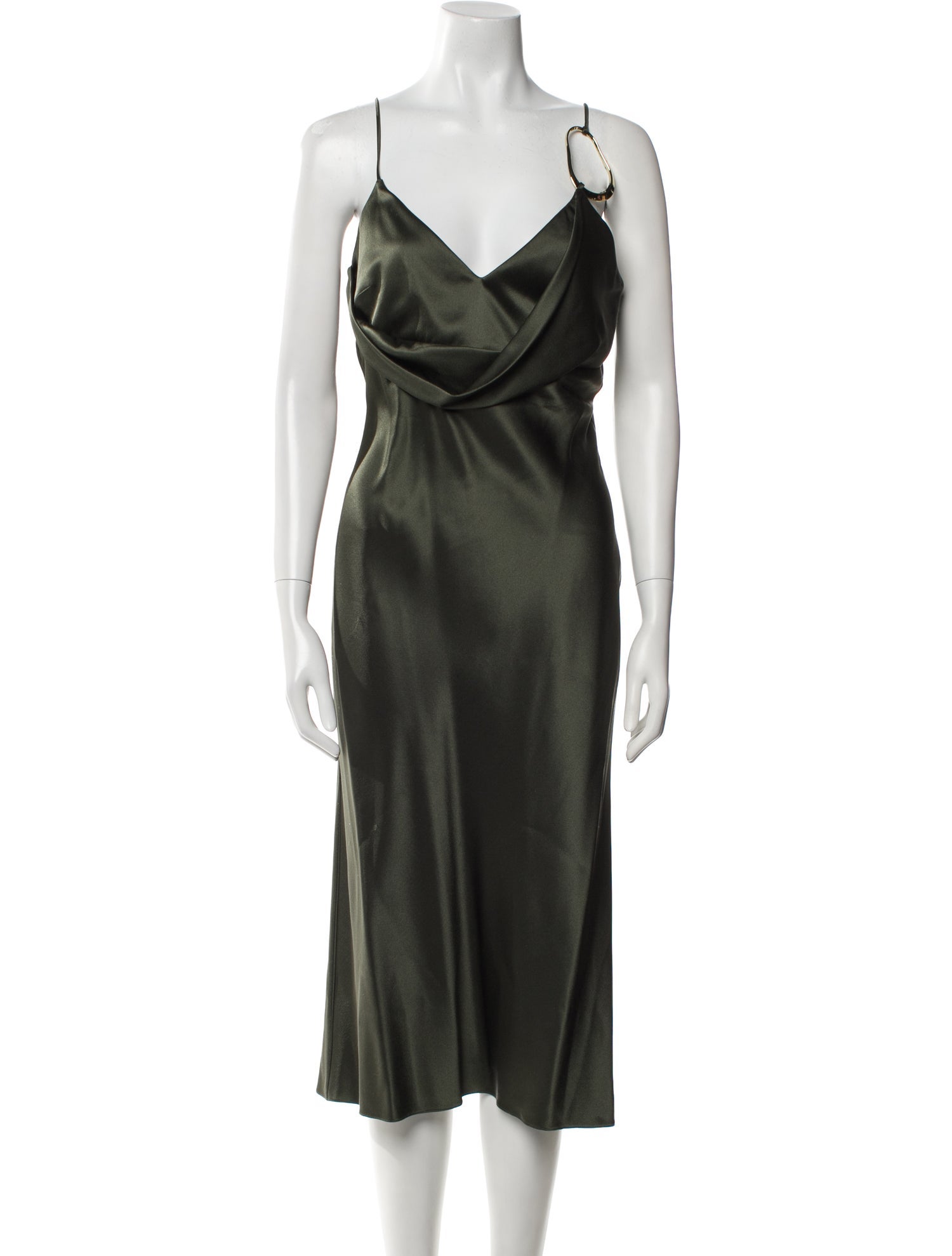 Cushnie Silk Midi Length Dress