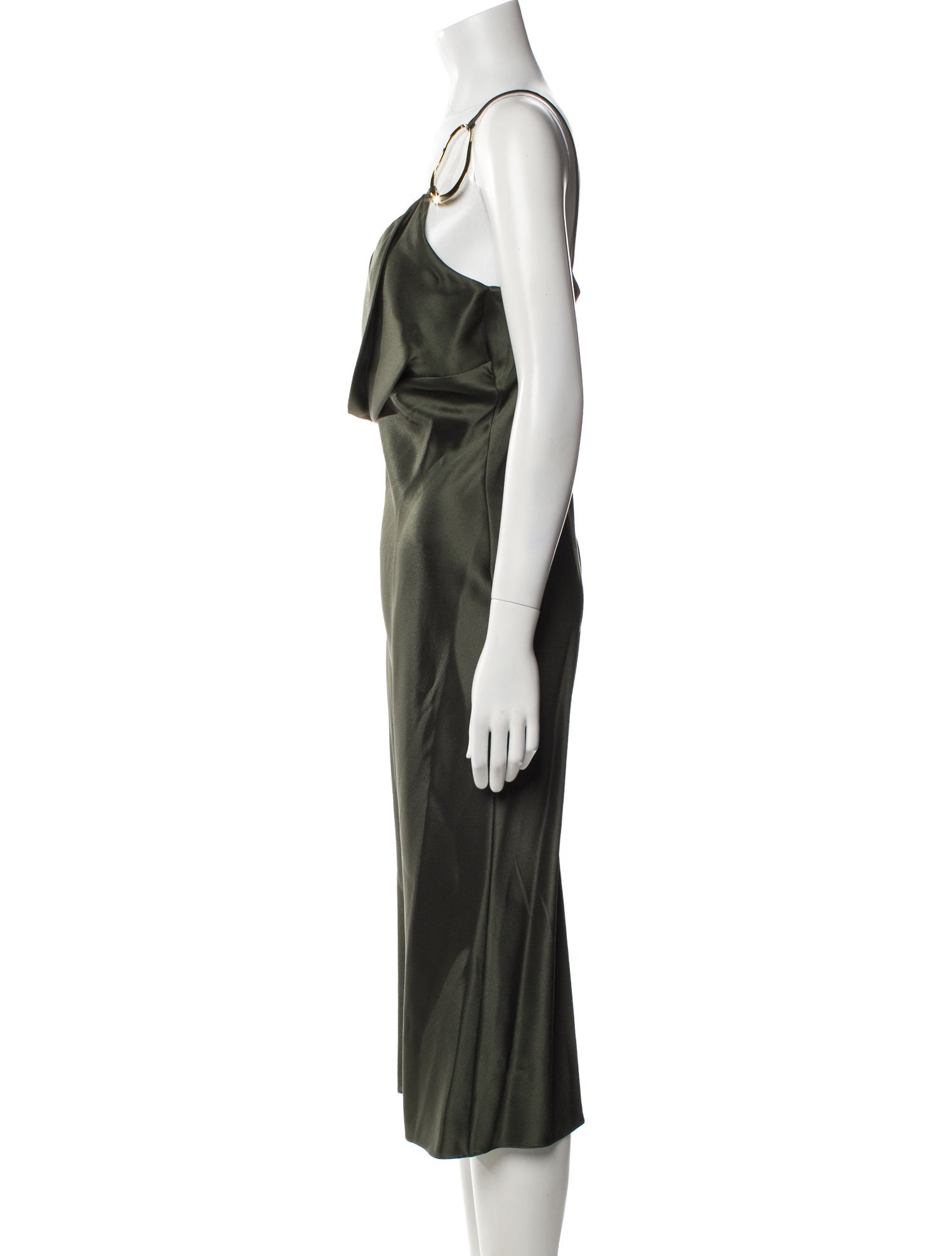 Cushnie Silk Midi Length Dress