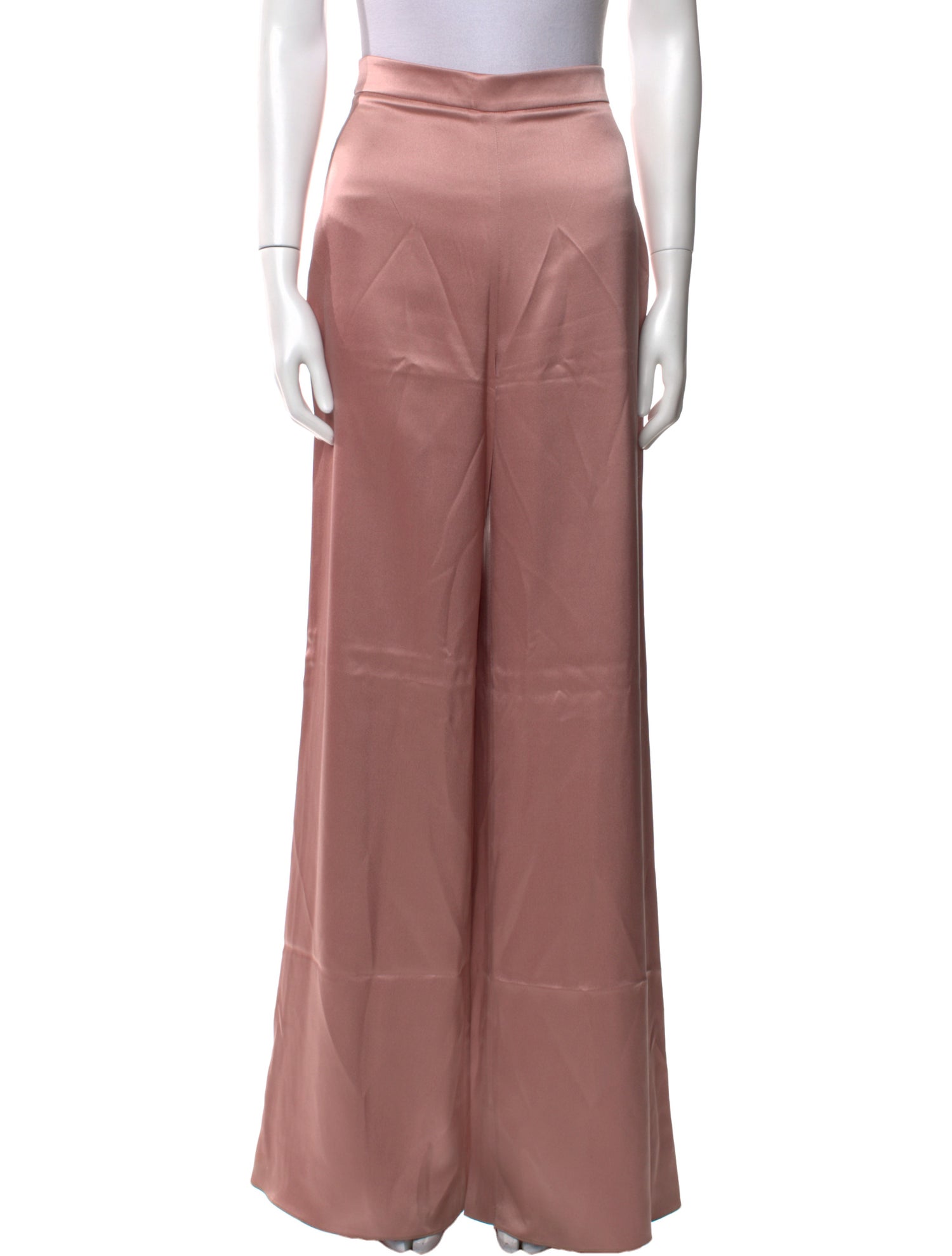 Cushnie Silk Wide Leg Pants