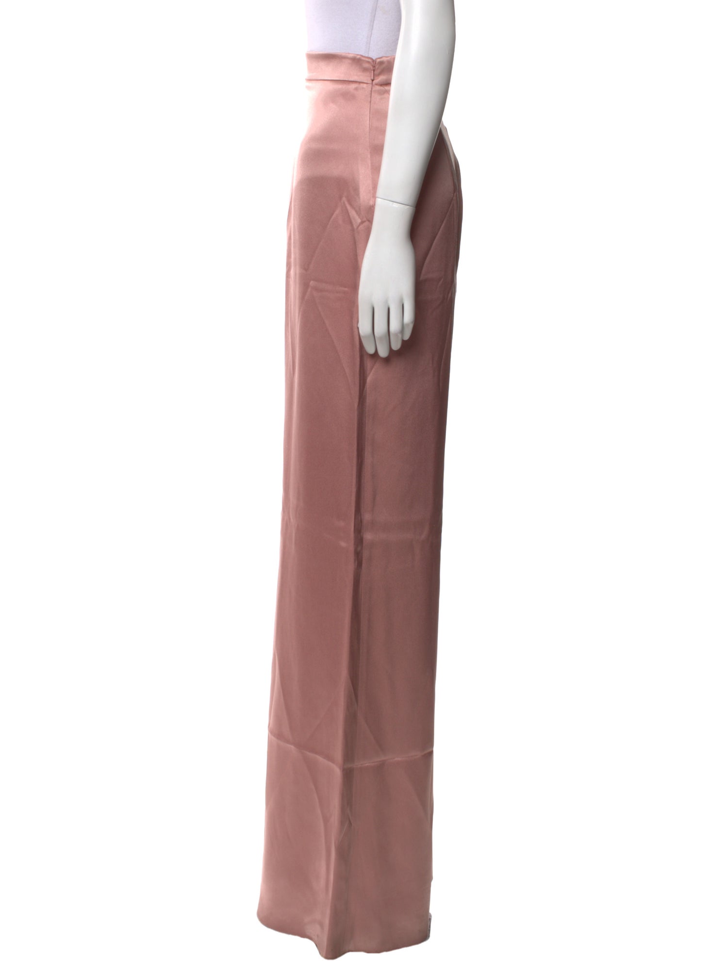 Cushnie Silk Wide Leg Pants