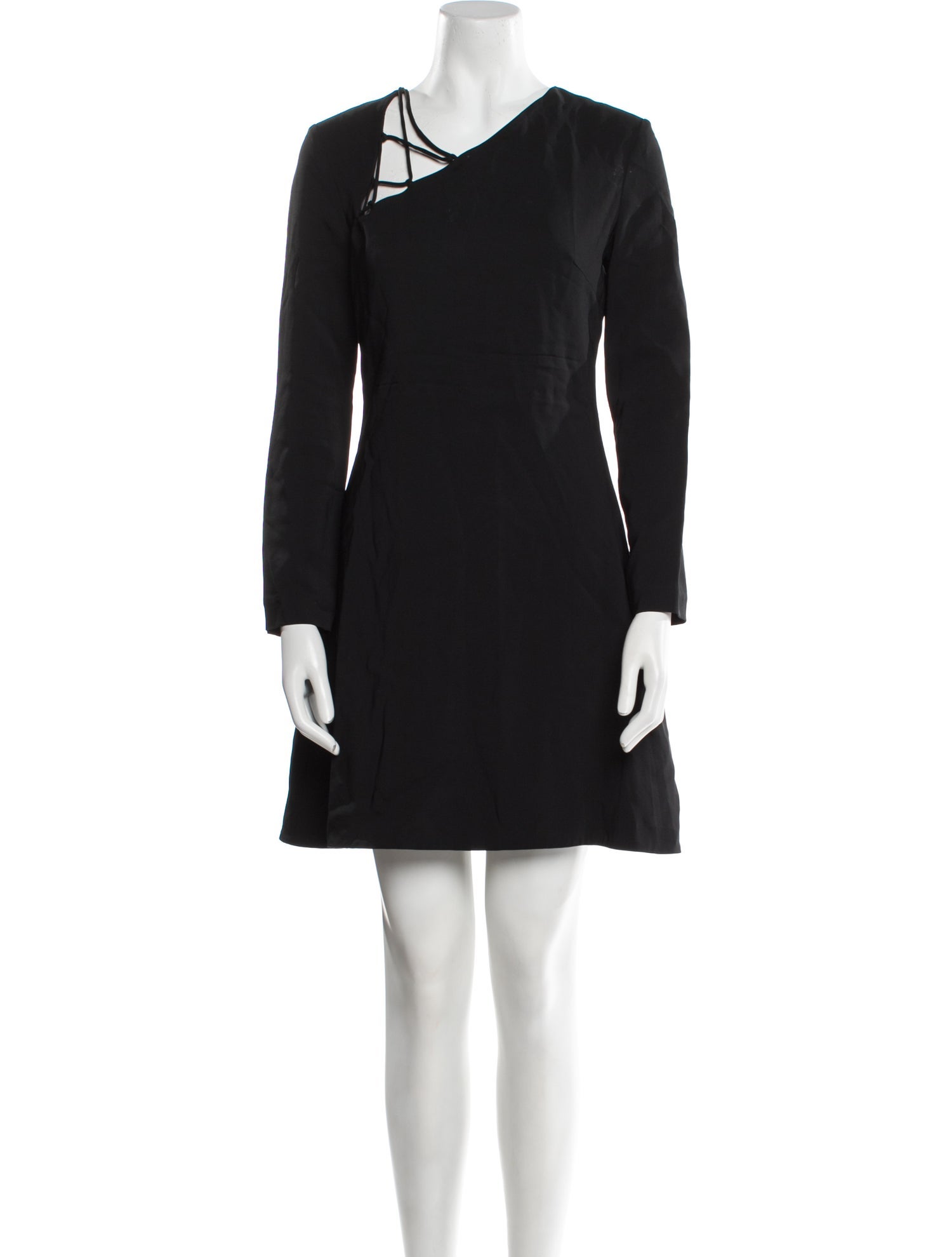 Cushnie V-Neck Mini Dress