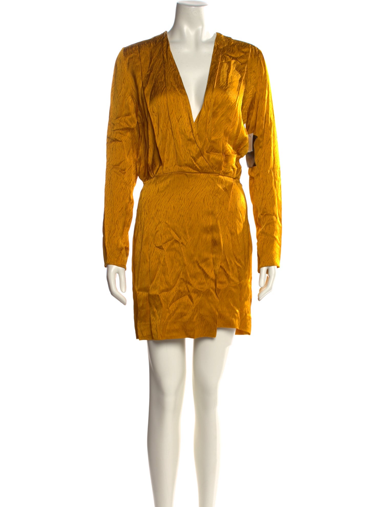 Cushnie V-Neck Mini Dress