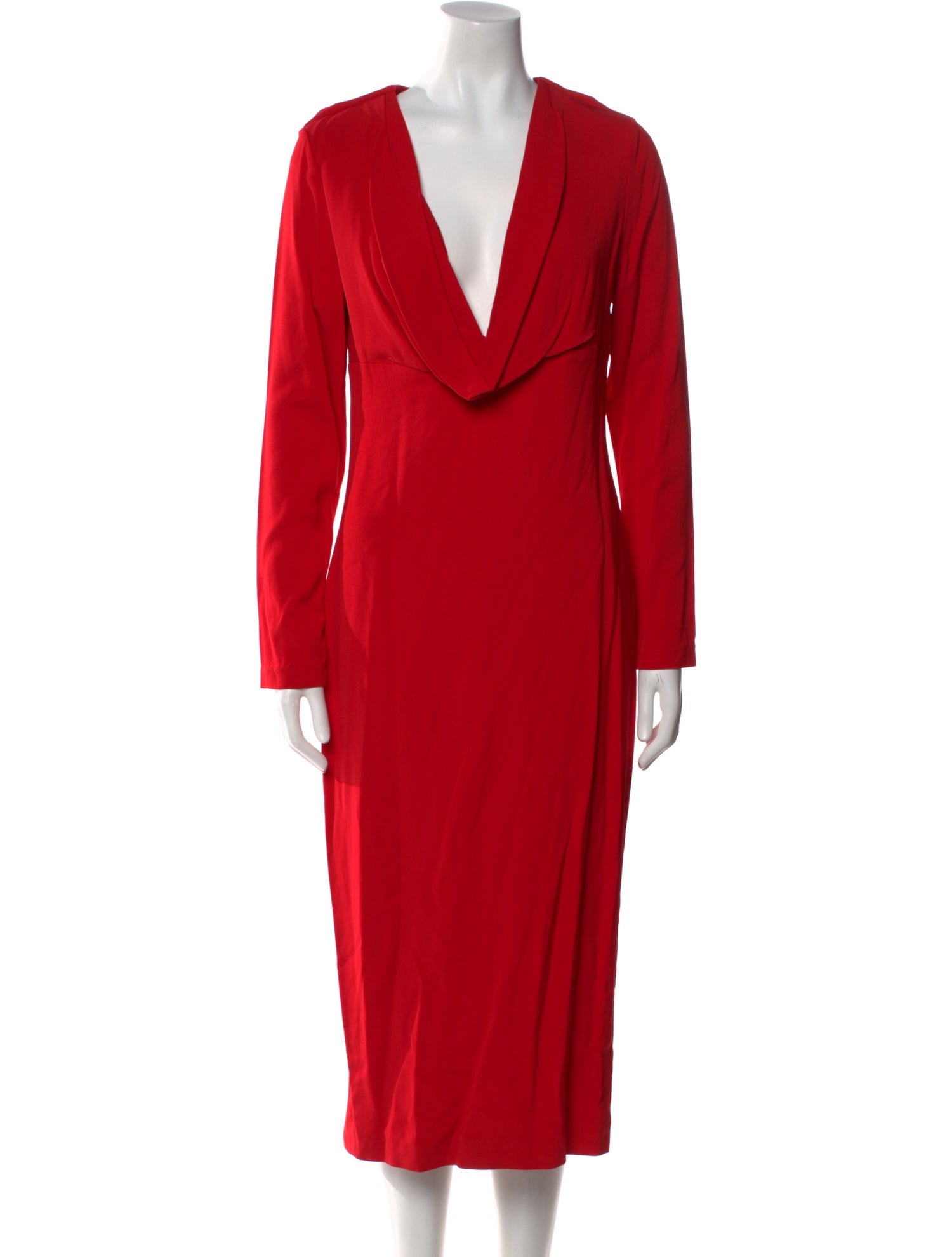 Cushnie Cowl Neck Long Dress