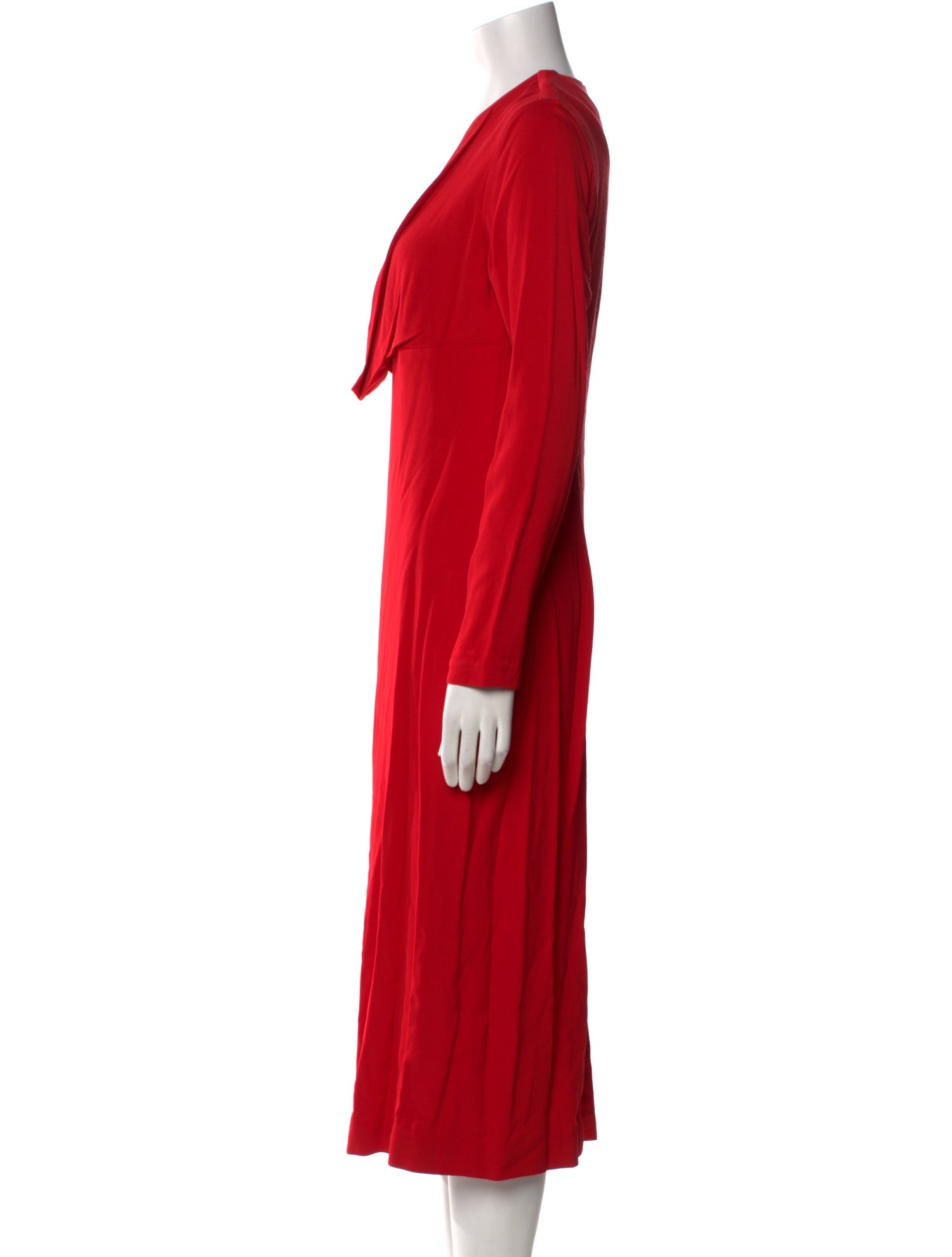Cushnie Cowl Neck Long Dress