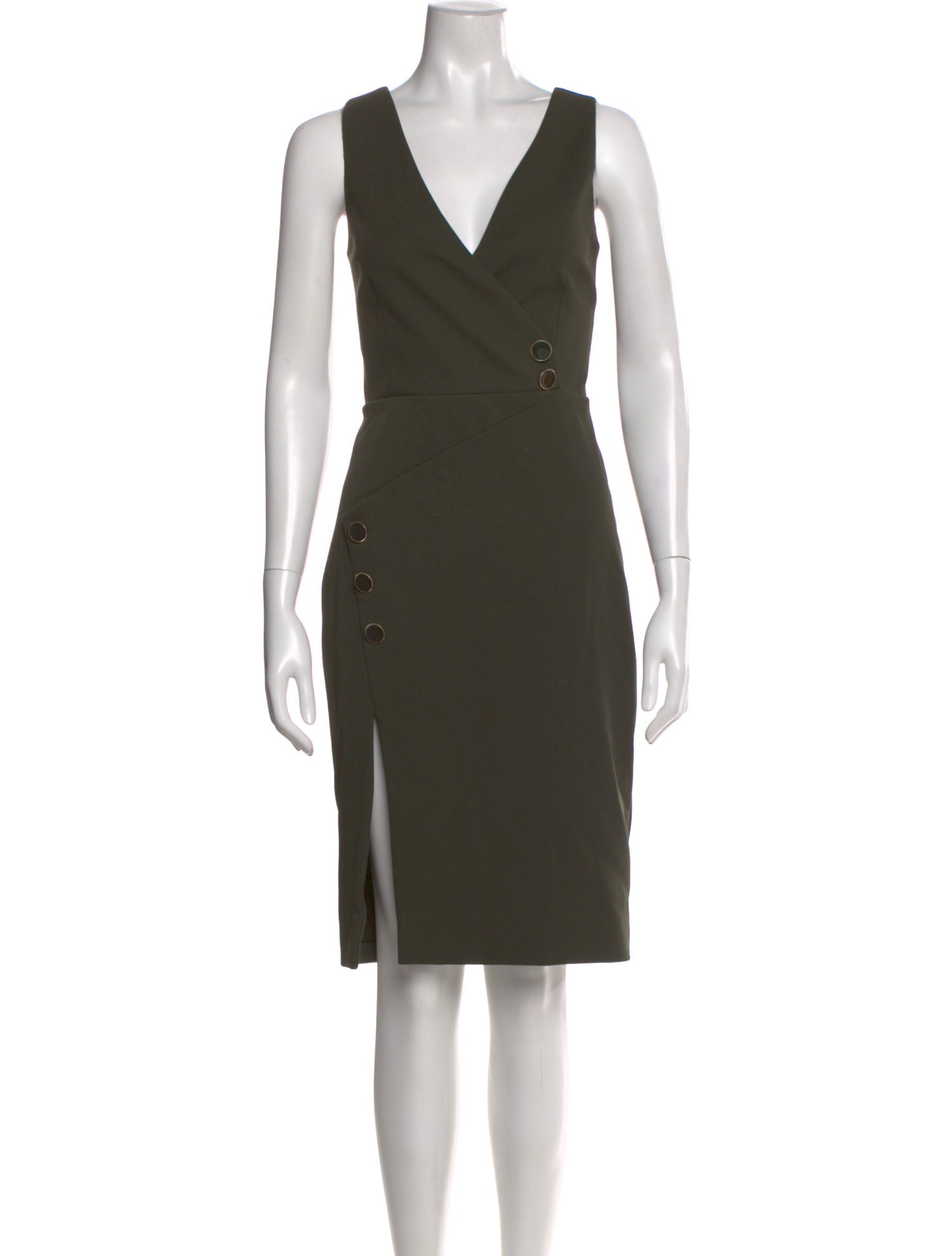 cushnie green dress Cosiani Green Printed Gown 42