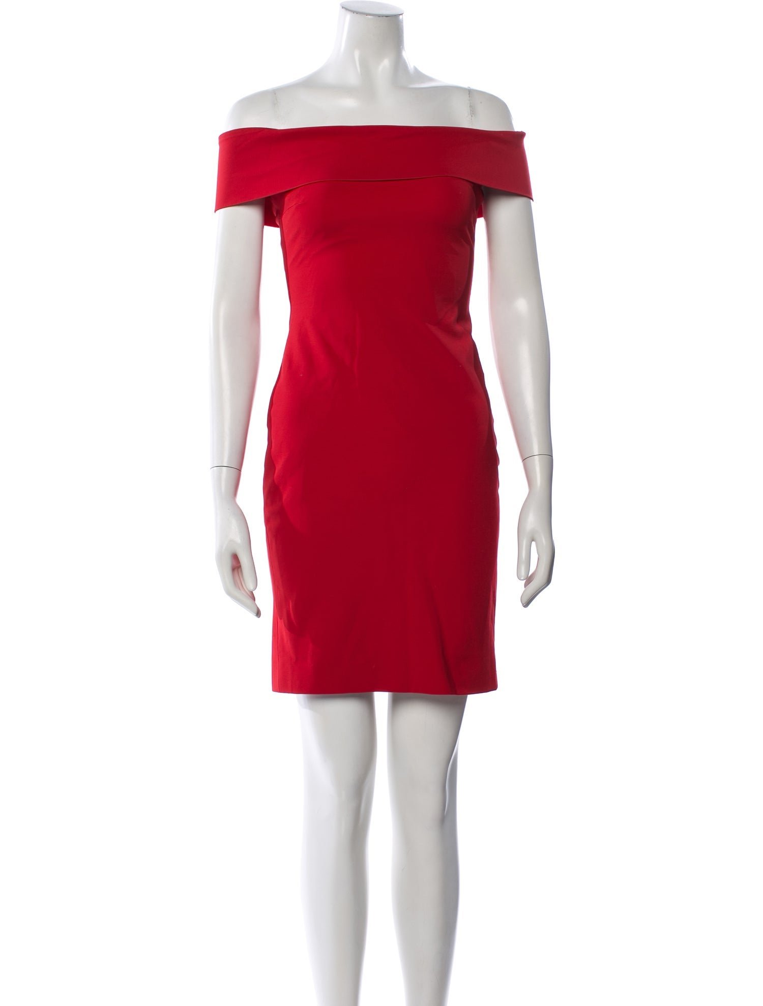 cushnie off the shoulder dress Cushnie V-neck Off-the-shoulder Velvet Midi Dress