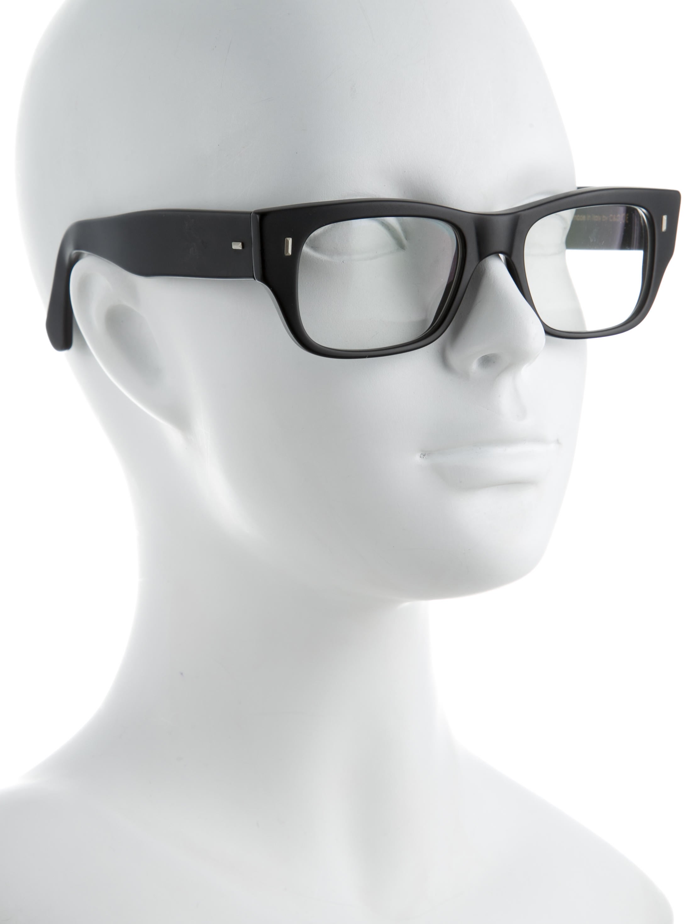 matte rectangular eyeglasses w/ tags