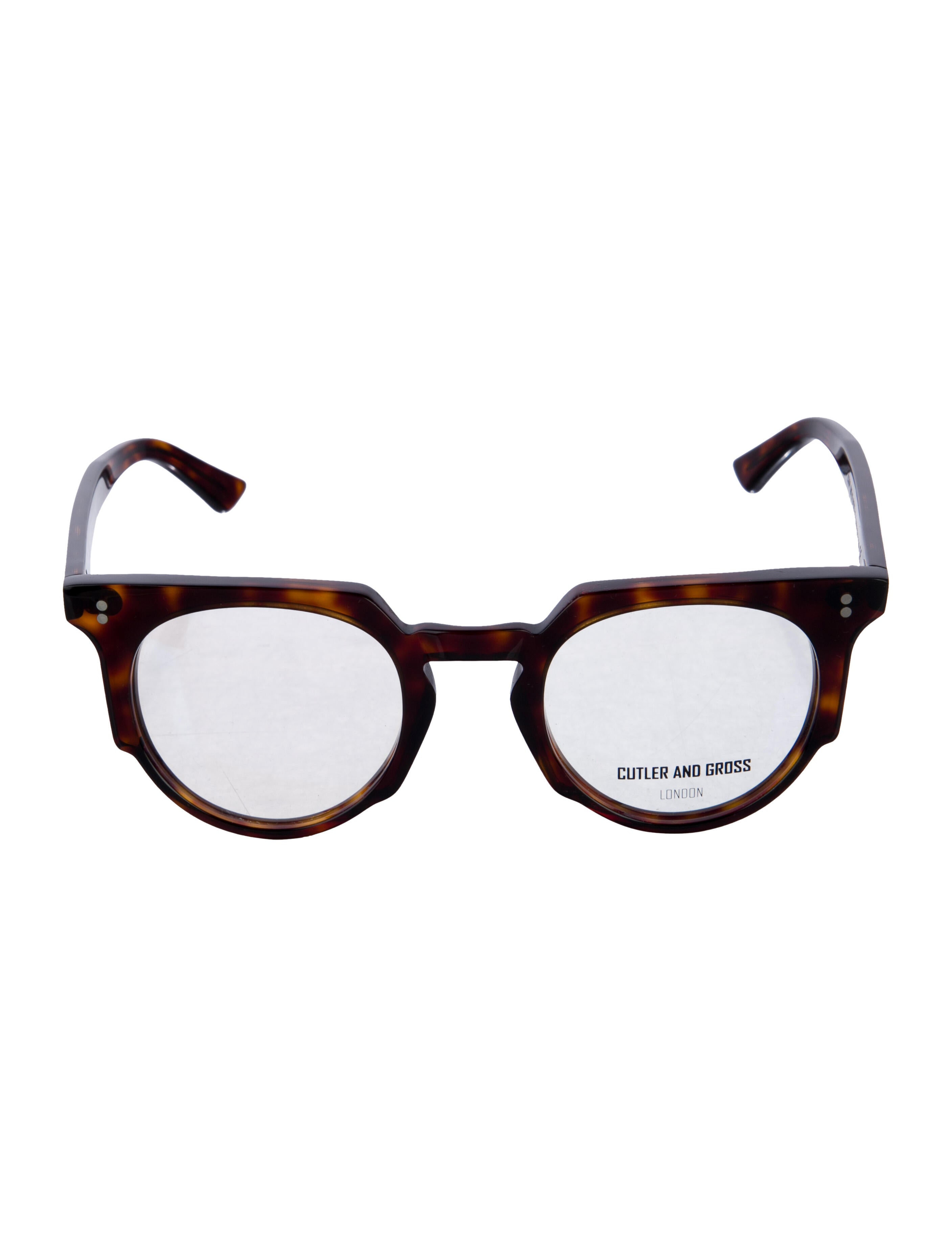 Cutler and Gross Round Eyeglasses