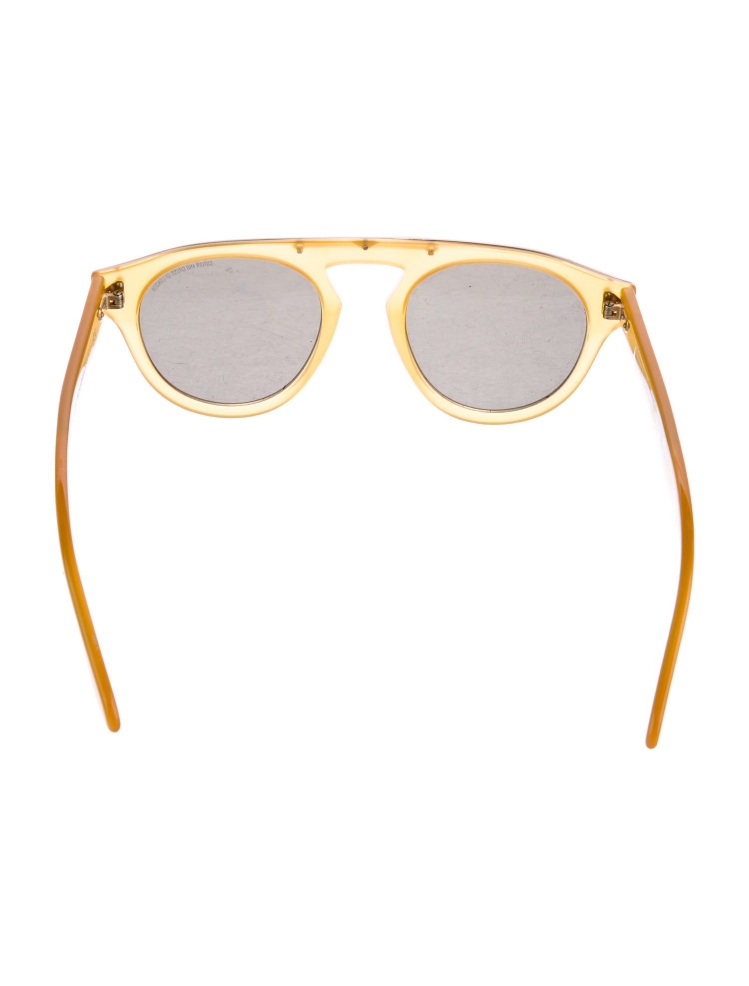 Cutler and Gross Round Tinted Sunglasses