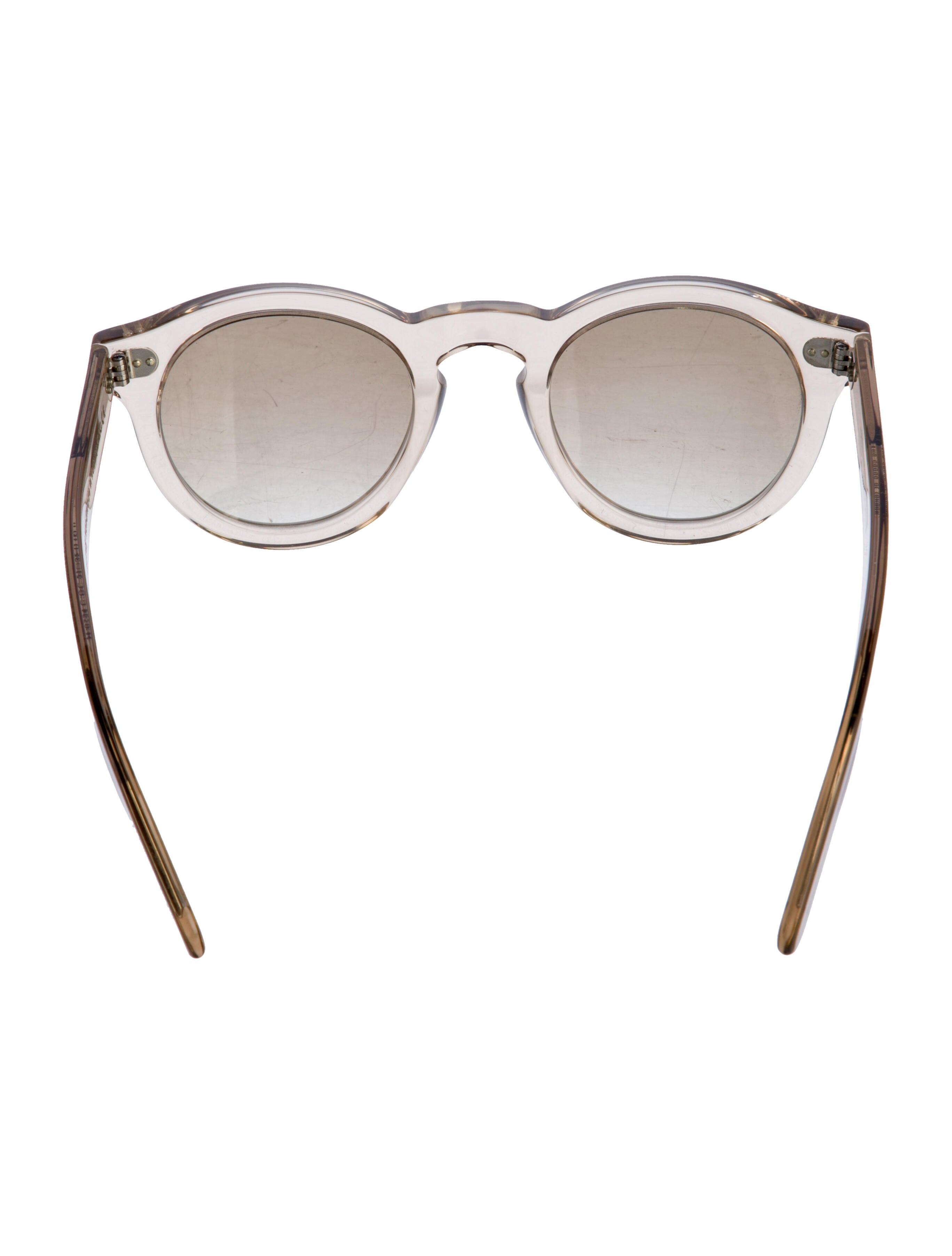 Cutler and Gross Round Mirrored Sunglasses