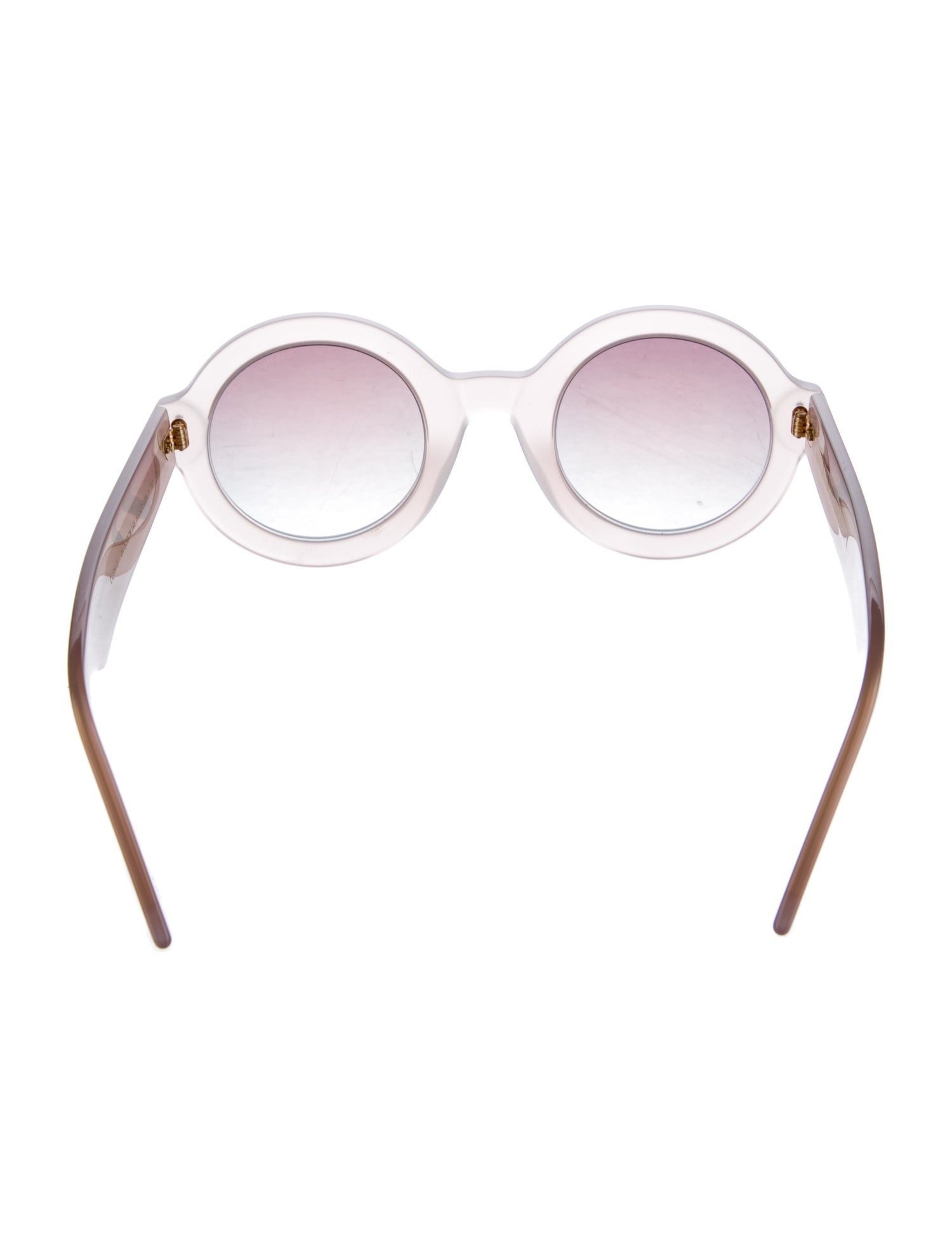 Cutler and Gross Round Gradient Sunglasses