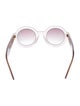 Cutler and Gross Round Gradient Sunglasses