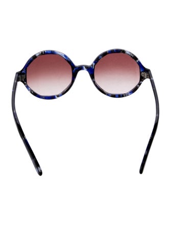 Cutler and Gross Round Gradient Sunglasses