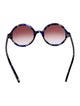 Cutler and Gross Round Gradient Sunglasses