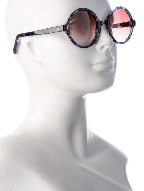 Cutler and Gross Round Gradient Sunglasses