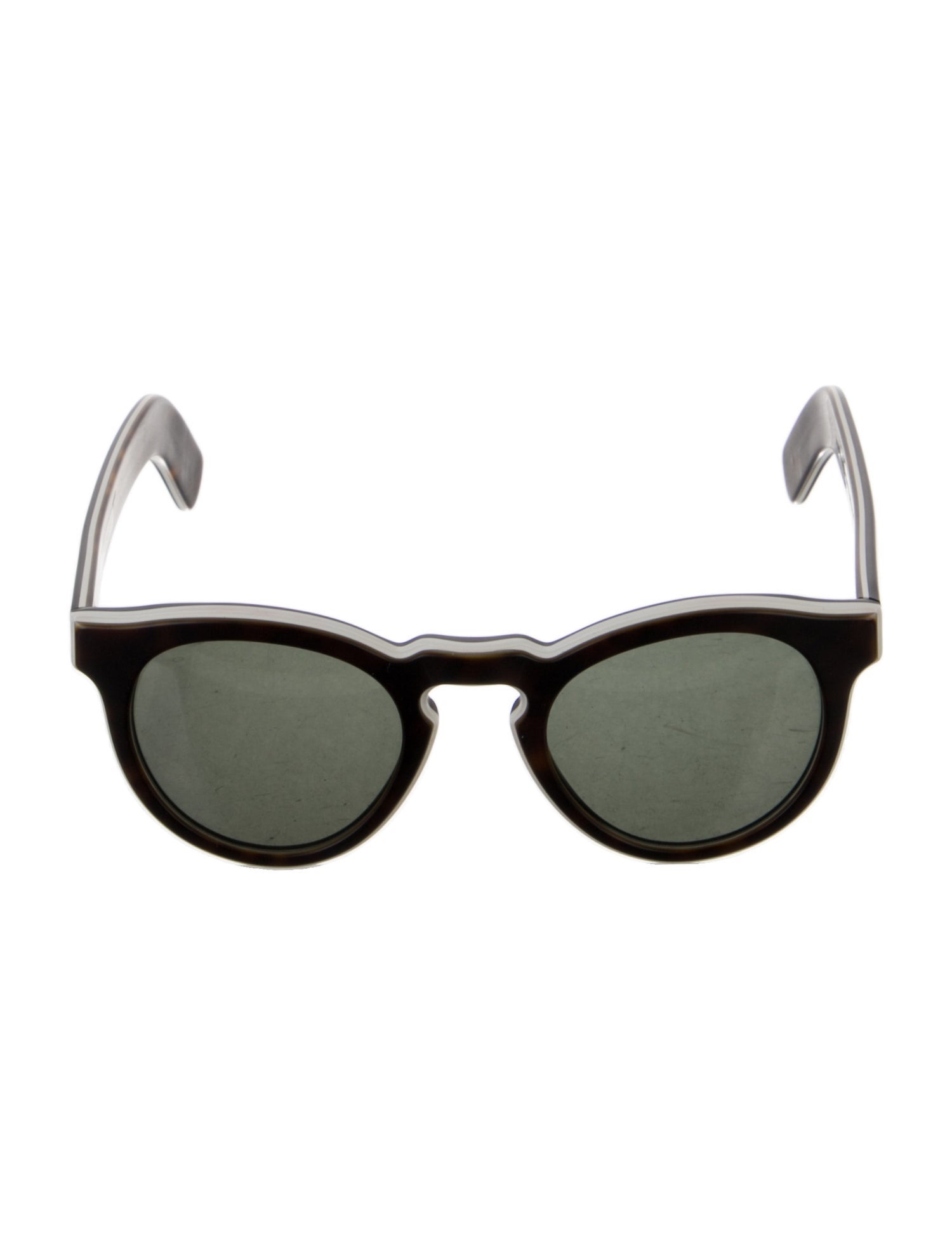 Cutler and Gross Round Tinted Sunglasses