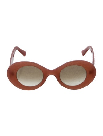 Cutler and Gross Round Gradient Sunglasses