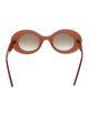 Cutler and Gross Round Gradient Sunglasses