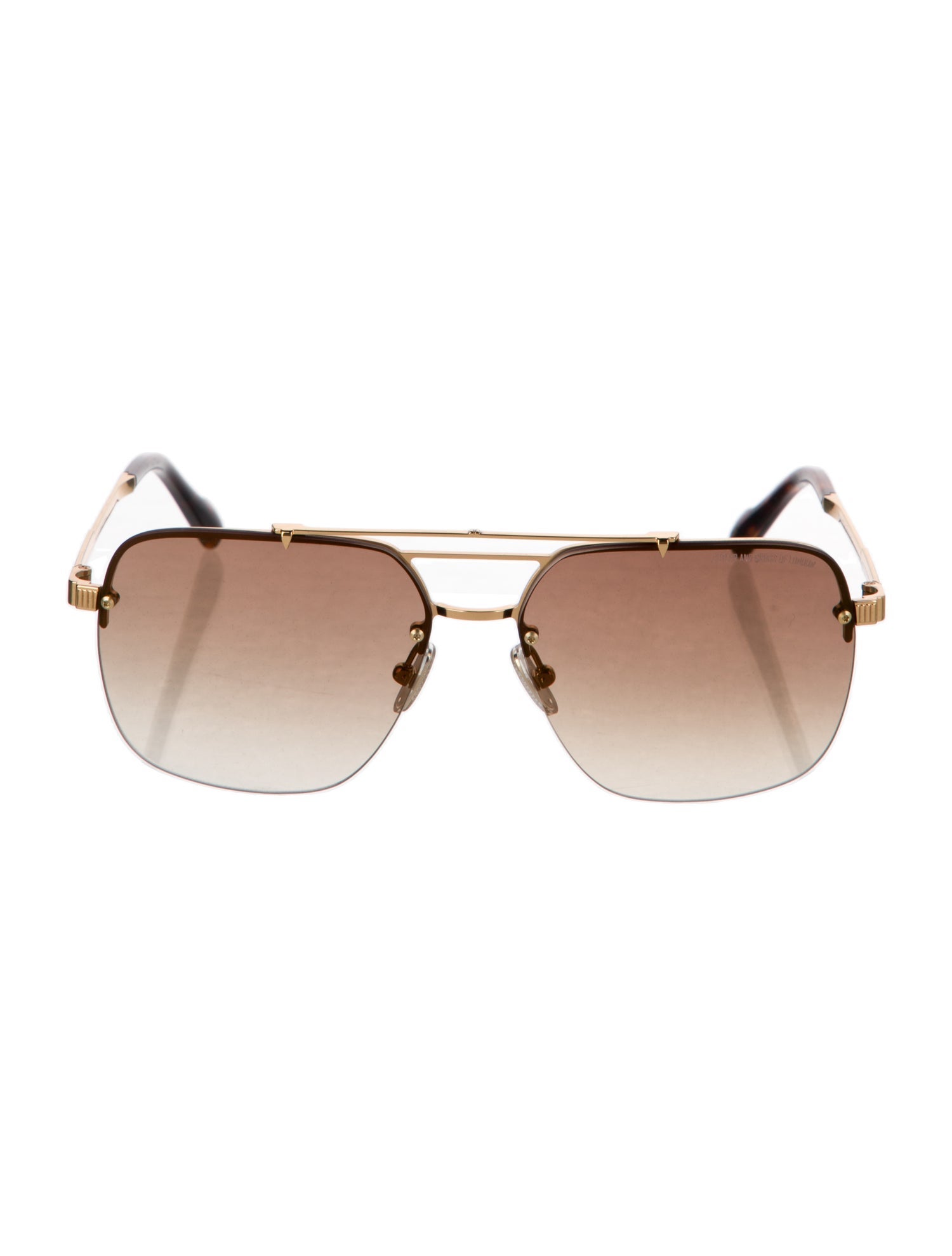 Cutler and Gross Aviator Gradient Sunglasses