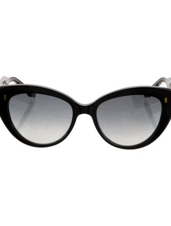 Cutler and Gross Cat-Eye Gradient Sunglasses