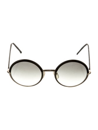 Cutler and Gross Round Gradient Sunglasses