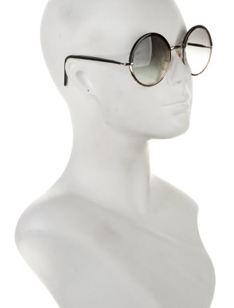 Cutler and Gross Round Gradient Sunglasses