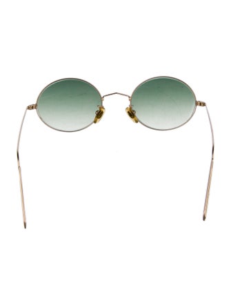 Cutler and Gross Round Gradient Sunglasses
