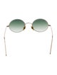 Cutler and Gross Round Gradient Sunglasses