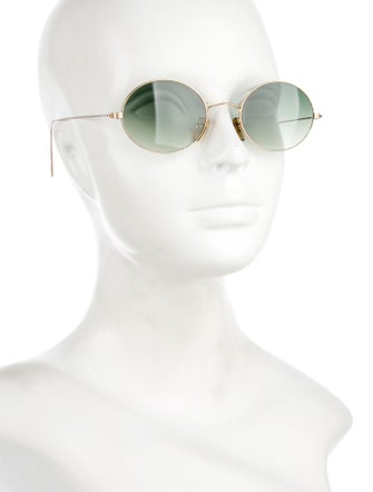 Cutler and Gross Round Gradient Sunglasses