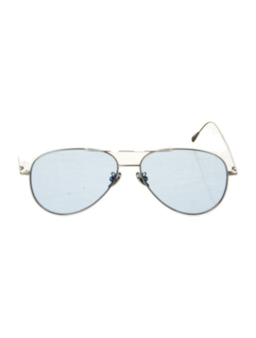 Cutler and Gross Aviator Tinted Sunglasses