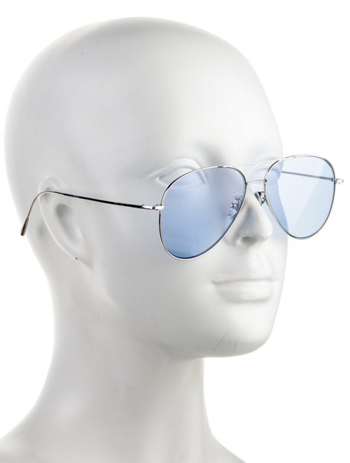Cutler and Gross Aviator Tinted Sunglasses