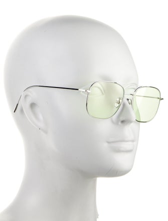 Cutler and Gross Aviator Tinted Sunglasses