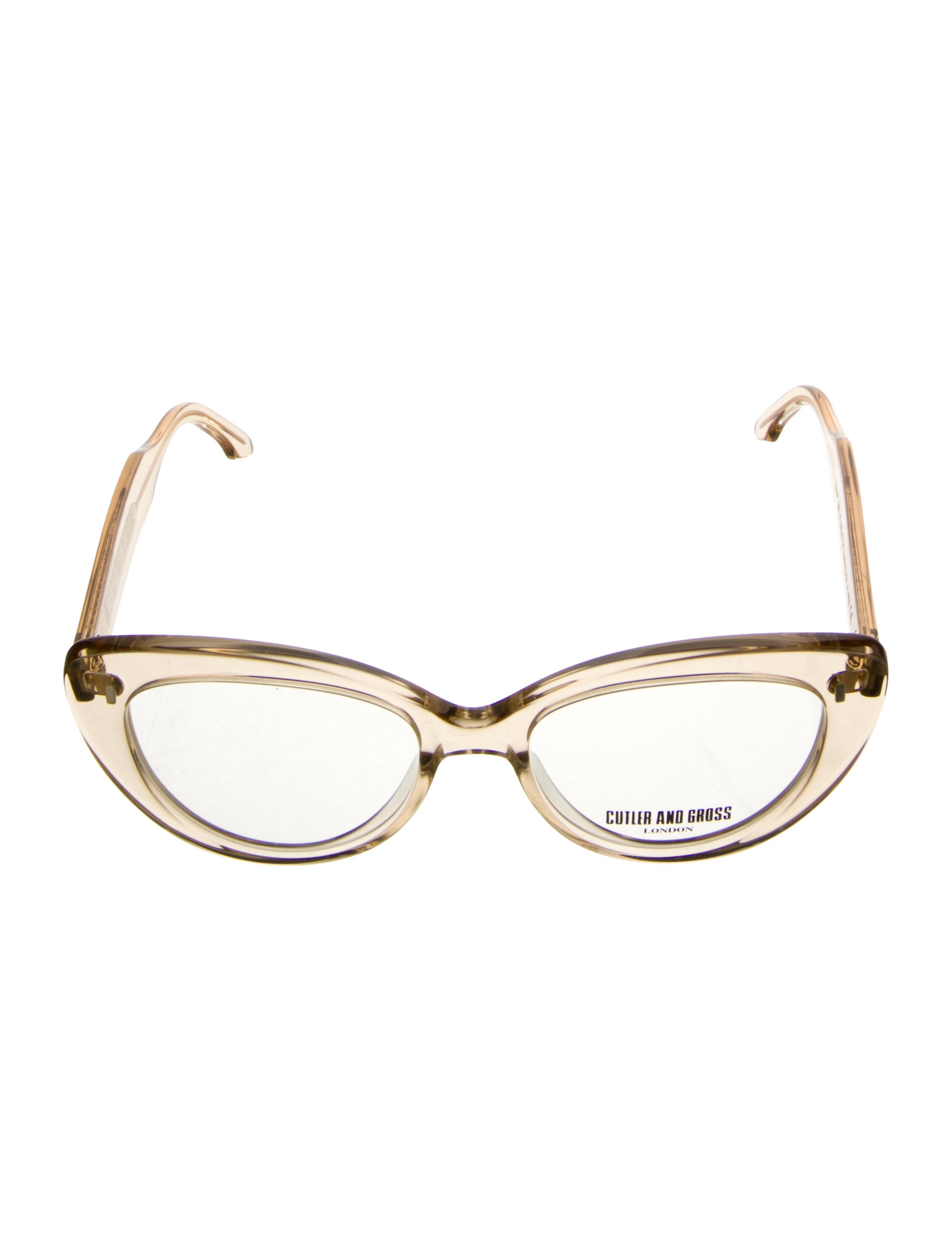 Cutler and Gross Cat-Eye Eyeglasses