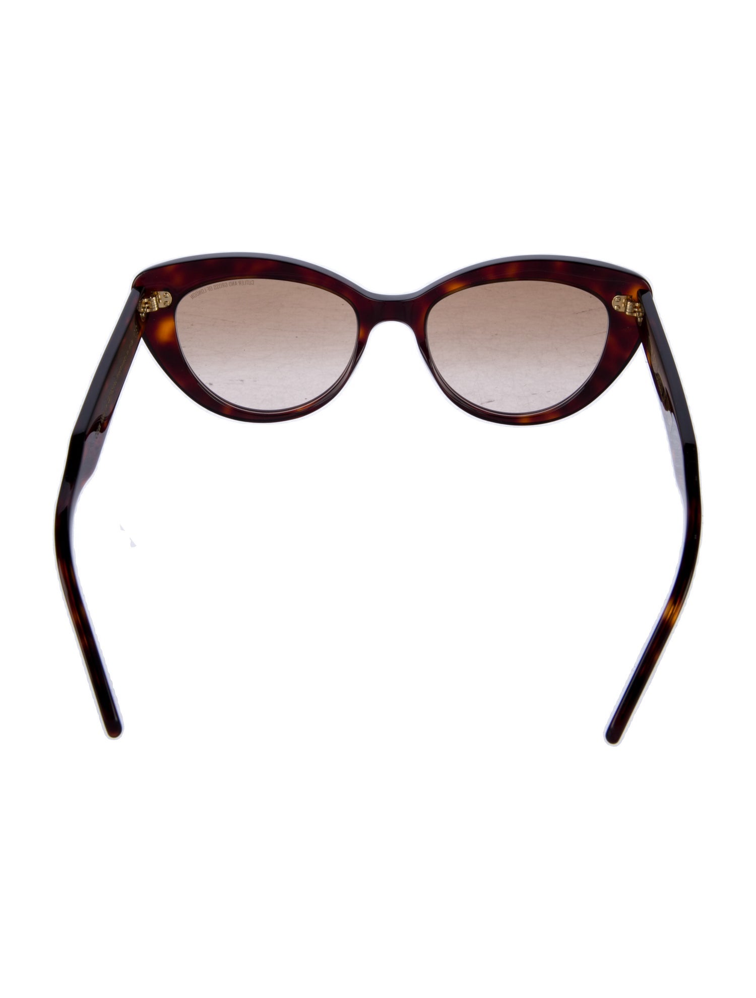 Cutler and Gross Cat-Eye Gradient Sunglasses