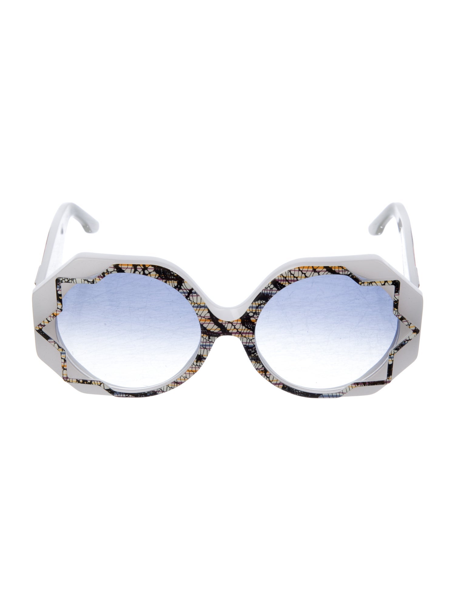 Cutler and Gross Oversize Gradient Sunglasses
