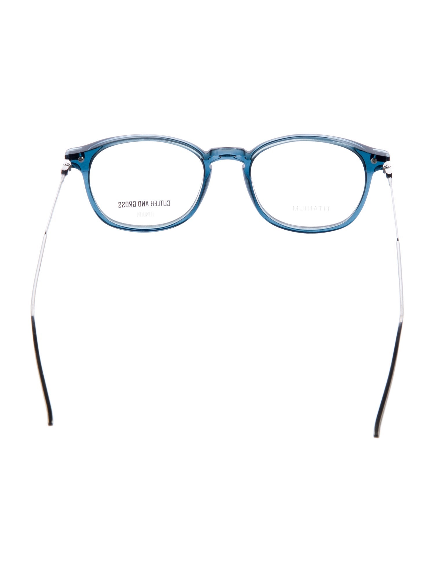 Cutler and Gross Round Eyeglasses