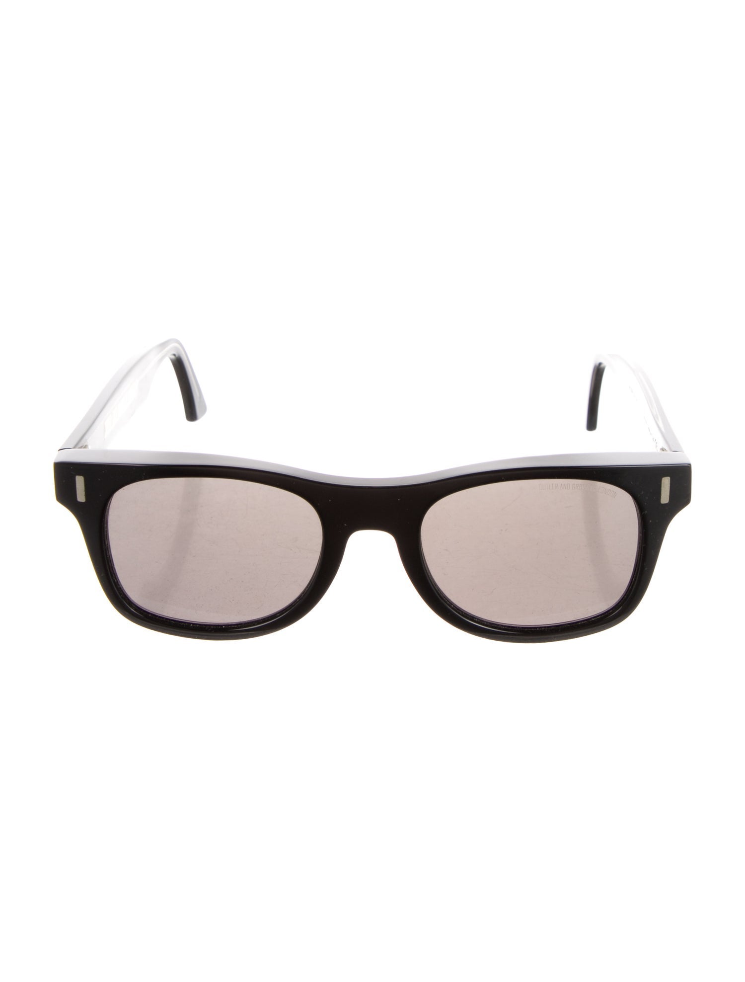 Cutler and Gross Wayfarer Mirrored Sunglasses