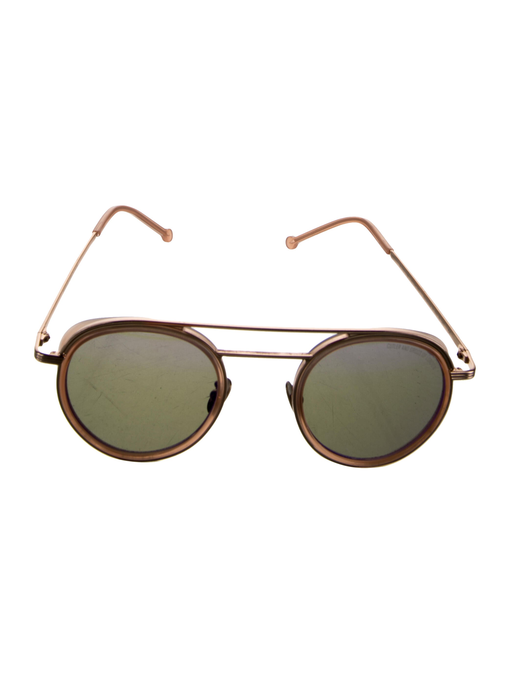 Cutler and Gross Round Tinted Sunglasses