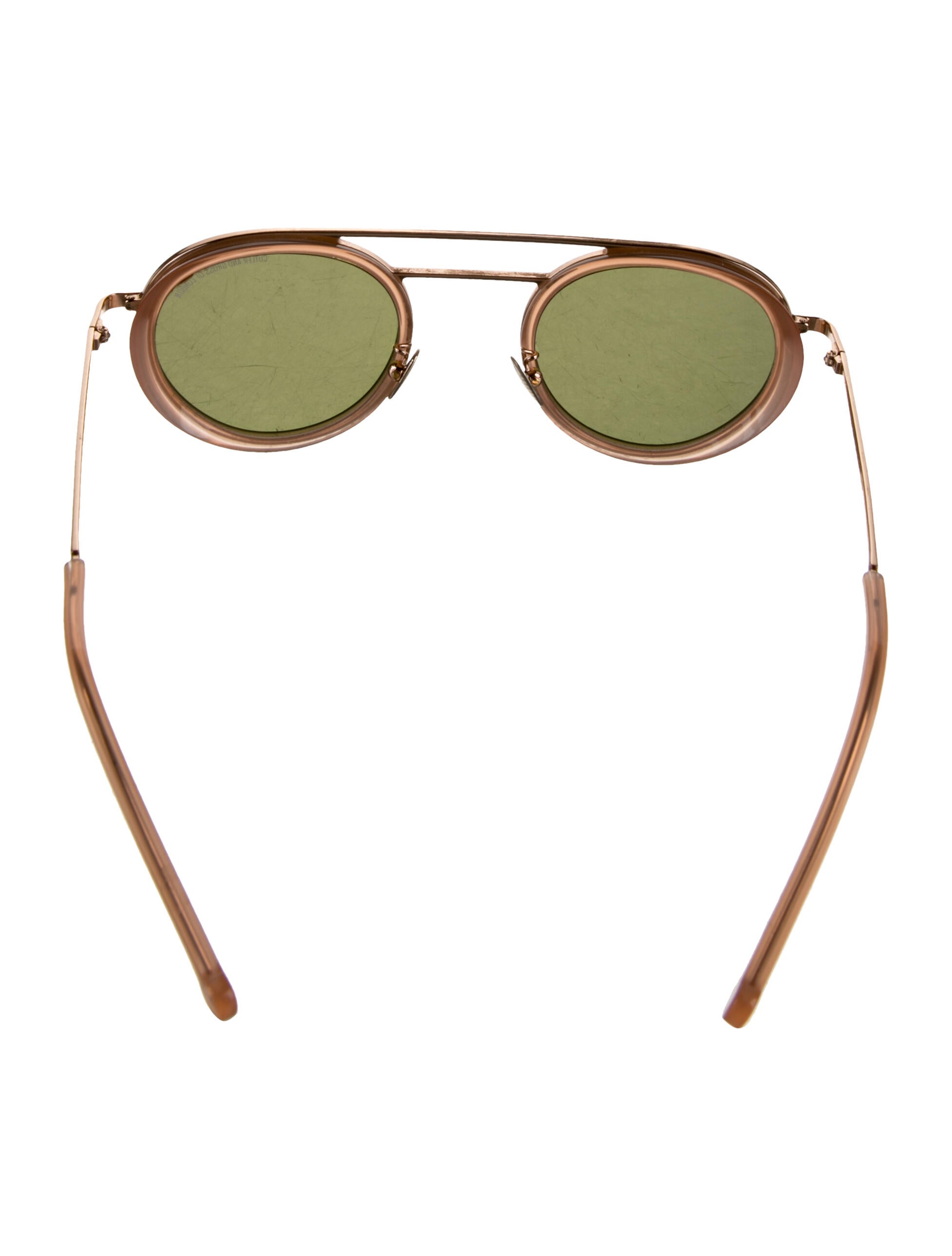 Cutler and Gross Round Tinted Sunglasses