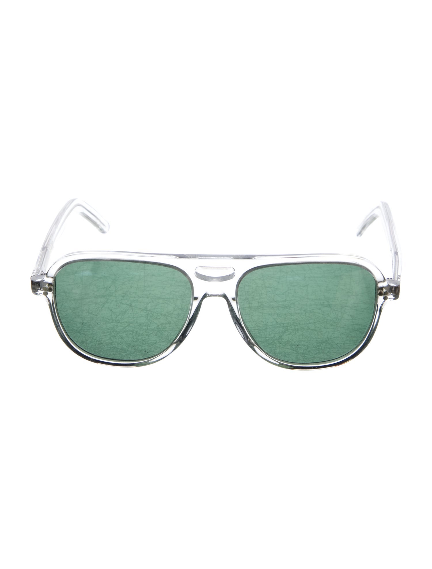 Cutler and Gross Aviator Tinted Sunglasses