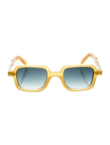 Pre-owned Cutler And Gross Square Gradient Sunglasses W/ Tags In Neutral