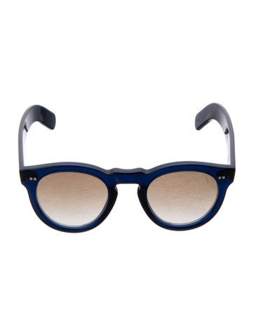 Pre-owned Cutler And Gross Wayfarer Gradient Sunglasses In Blue