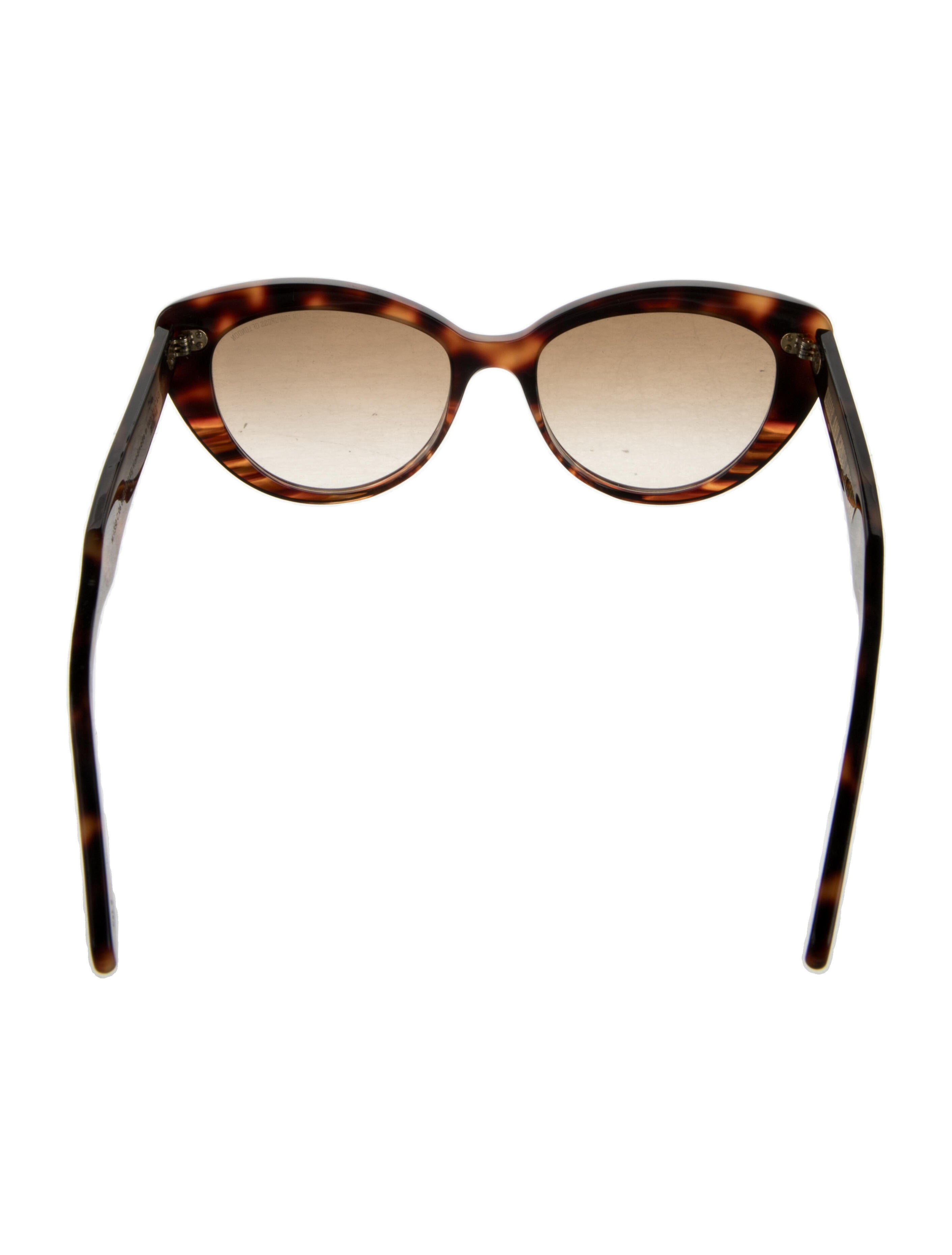 Cutler and Gross Cat-Eye Gradient Sunglasses