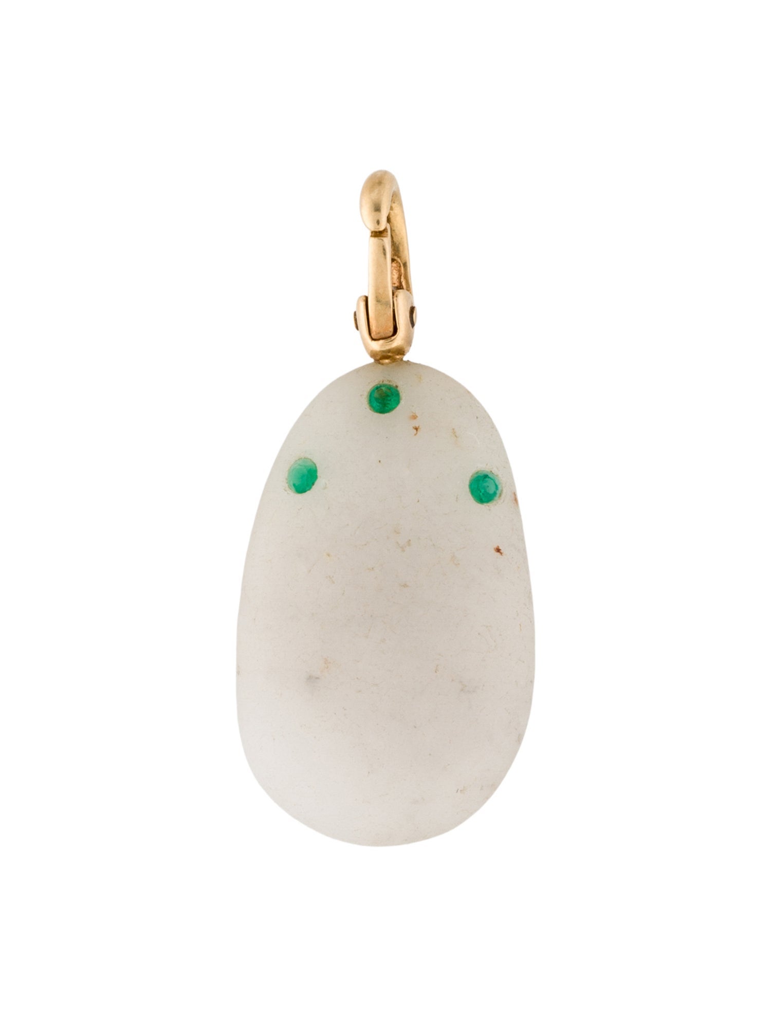 CVC Stones 18K Emerald & Diamond Stone Pendant