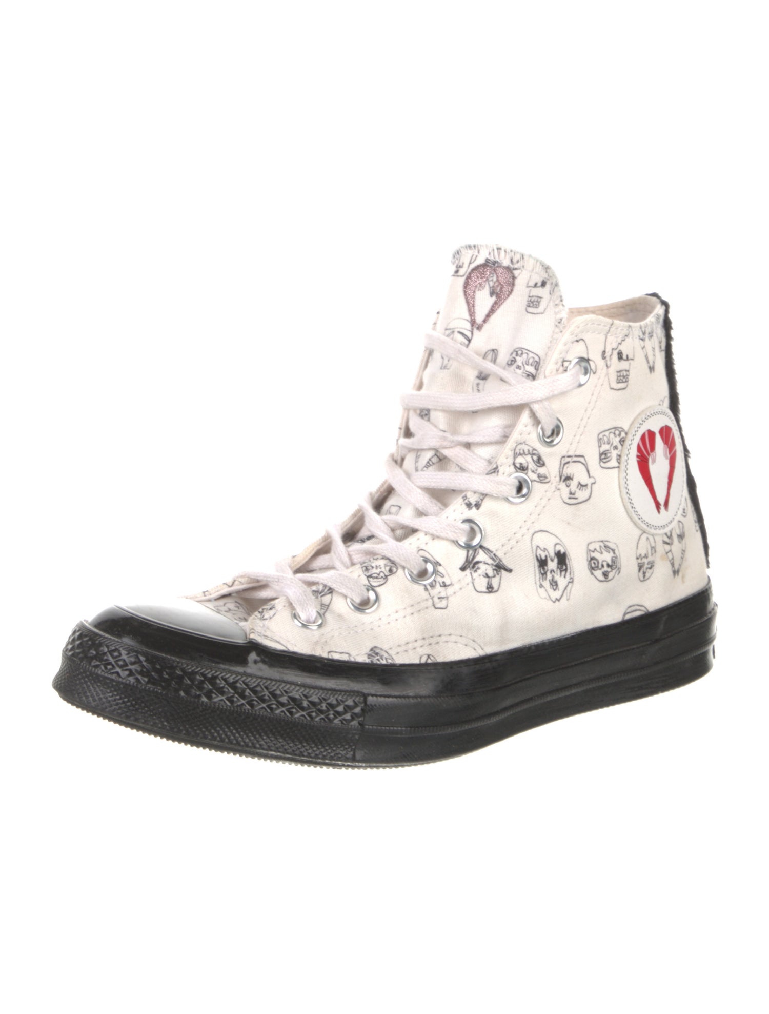 Converse x Shrimps Canvas Printed Sneakers