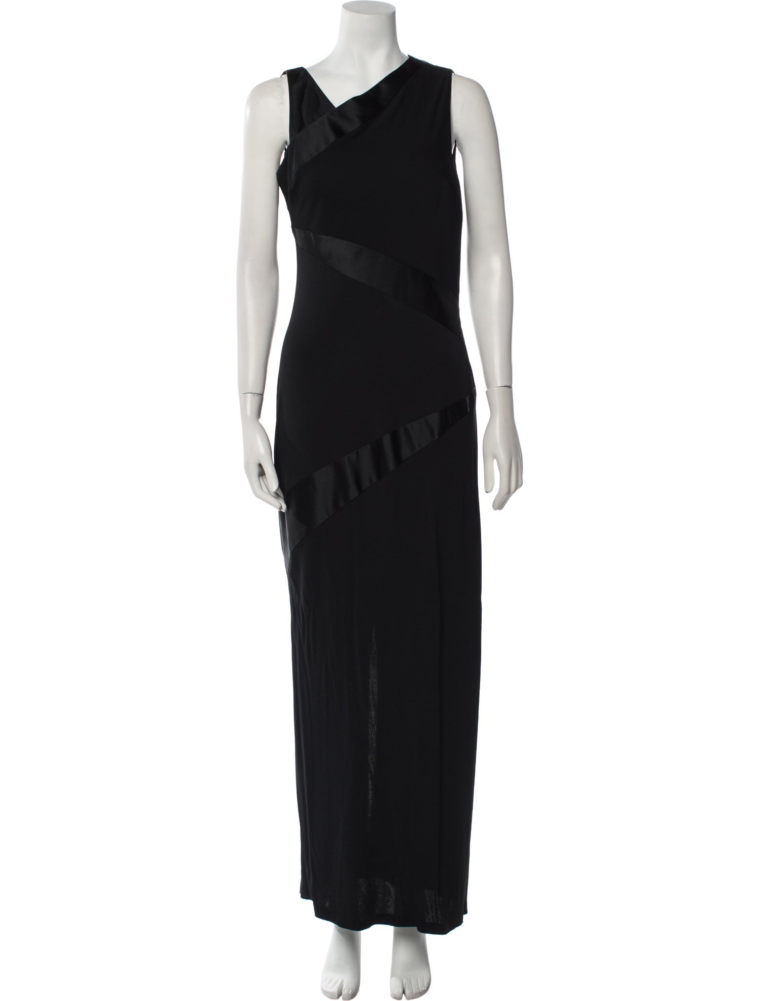 Carla Westcott One-Shoulder Long Dress