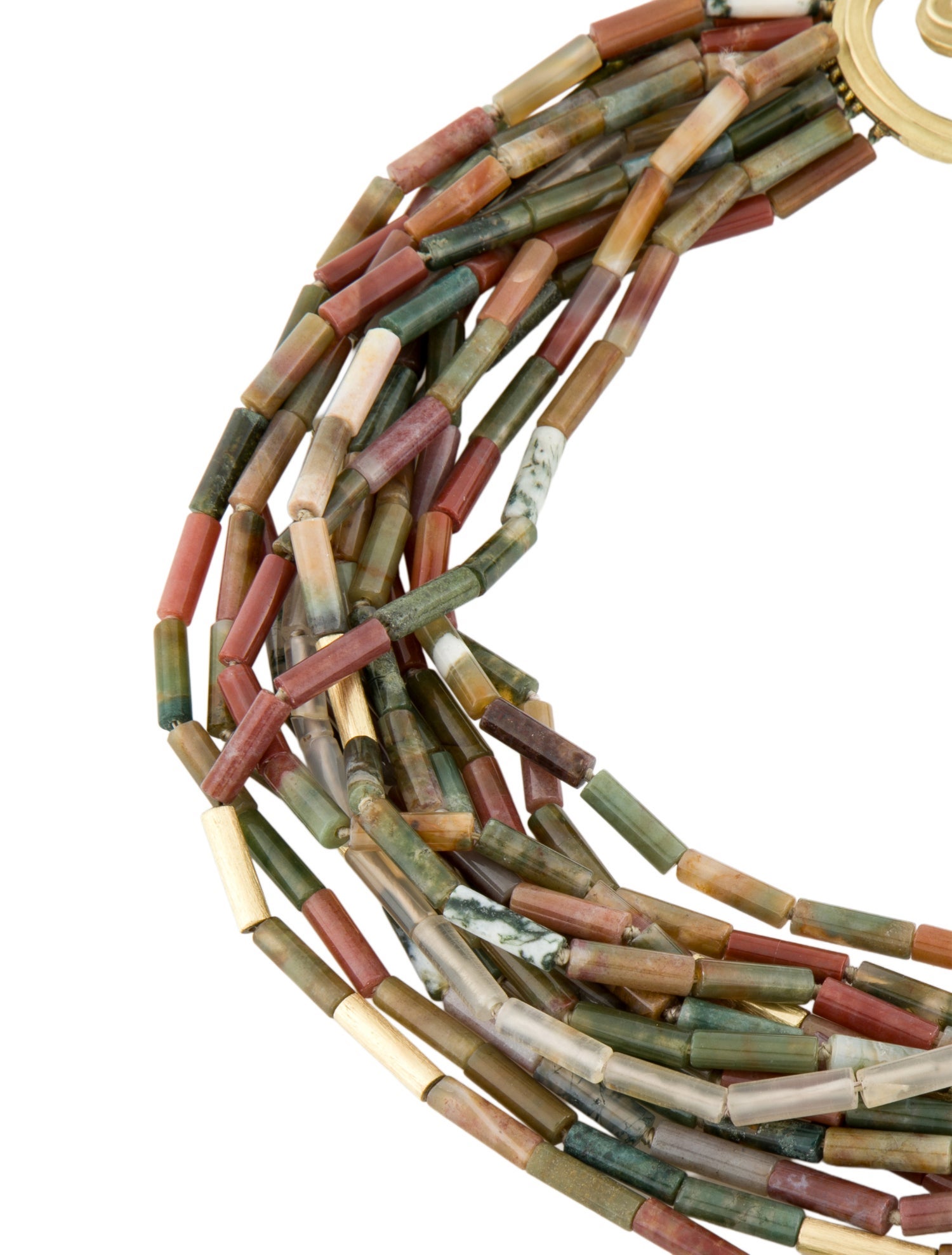 Christopher Walling Multistone Bead Necklace