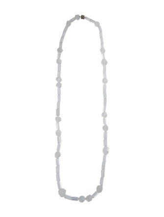 Christopher Walling Quartz Long Bead Necklace