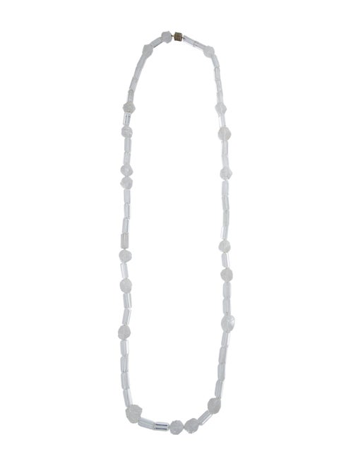 Christopher Walling Quartz Long Bead Necklace